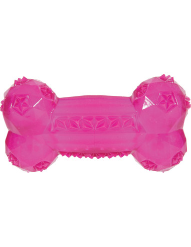 Играчка за кучета Zolux POP BONETOY – силиконов кокал 12см Розов