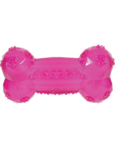 Играчка за кучета Zolux POP BONETOY – силиконов кокал 14см Розов
