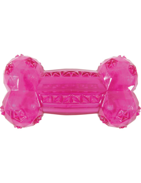 Играчка за кучета Zolux POP BONETOY – силиконов кокал 14см Розов