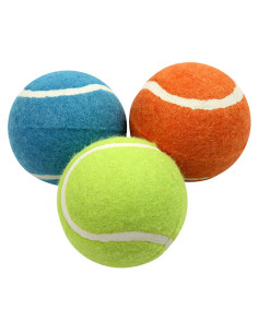 Комплект от 3 броя тенис топки PET NOVA в различни цветове 6 см. микс 2