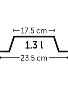 Купа за храна или вода за кучета – Flamingo MUK 1300 ml L 2