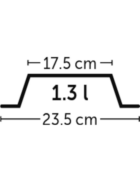 Купа за храна или вода за кучета – Flamingo MUK 1300 ml L