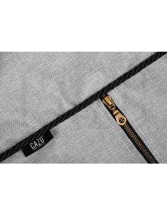 Луксозно кучешко легло Cazo Royal Line сив 75 x 60 см. 2