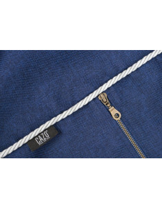 Луксозно кучешко легло Cazo Royal Line син 65 x 50 см. 2