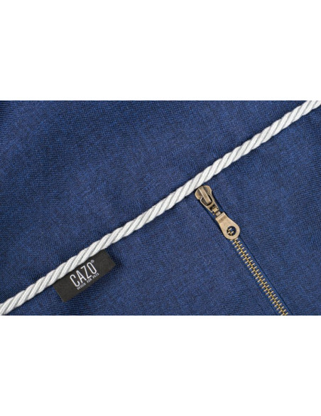 Луксозно кучешко легло Cazo Royal Line син 65 x 50 см.