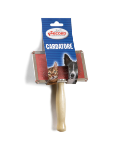 Мека четка за дълга и обемна козина RECORD PINBRUSH SOFT CARDER L