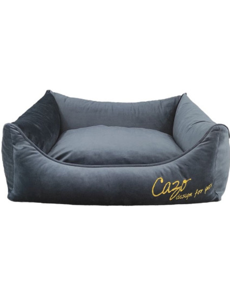 Меко кучешко легло Cazo soft bed Milan Grey- тъмносиньо 73 x 57 см.