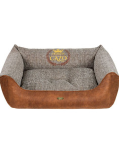 Меко, луксозно легло Cazo Soft bed Premium- кафяво 73 x 57 см.