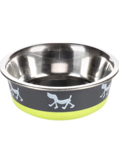 Метална купа за кучета Flamingo BOWL SILHOUETTE 400ML 14 см 400мл.
