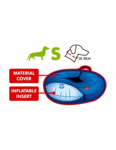 Надуваема, ветеринарна яка за кучета PET NOVA M