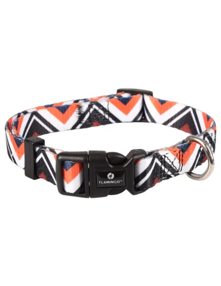 Нашийник за кучe Flamingo Collar Stian шарен S