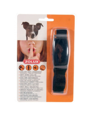 Нашийник против лай Zolux ANTI-BARK – със звук или вибрация L