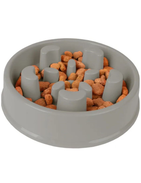 Пластмасова купа Flamingo BOB – за лакоми кучета, насърчава бавното хранене 500мл.