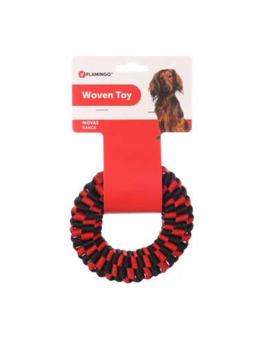 Плетена играчка Flamingo Woven toy ринг за кучета 13см 20 см.