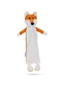 Плюшена играчка за куче Beeztees с място за бутилка – Лисица Оранжев