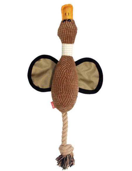 Плюшена играчка пате с въже за дърпане PET NOVA 45 см.