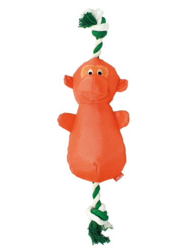 Плюшена маймунка PET NOVA с въже за дърпане и звук 32 см. 32 см.