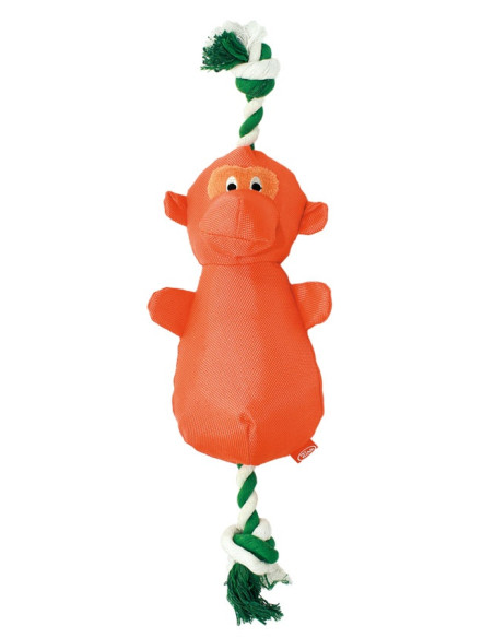 Плюшена маймунка PET NOVA с въже за дърпане и звук 32 см. 32 см.