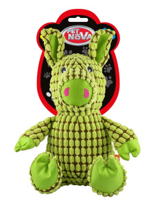 Плюшено зелено прасенце със звук PET NOVA 1 бр.