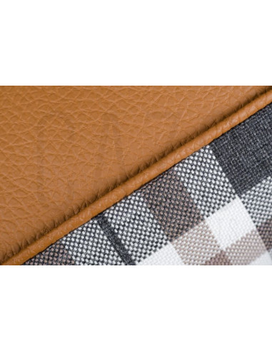 Стилно кучешко легло изработено от еко кожа и памук CAZO Oxford 73 x 57 см.