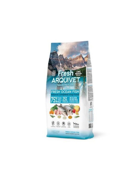 Arquivet Semi-moist Fresh Ocean Fish 2,5kg Полумокра Кучешка Храна От Пресна Океанска Риба 2,5кг.