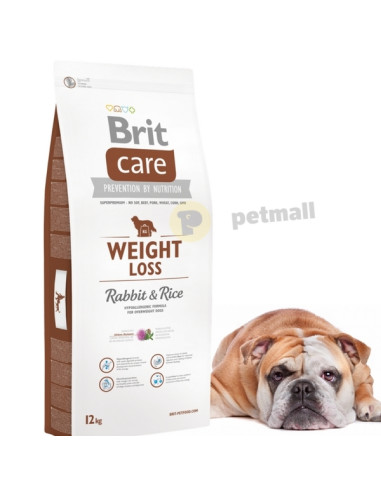 Brit Care Hypoallergenic Weight Loss Rabbit-Rice 1кг