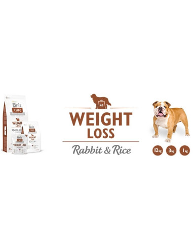 Brit Care Hypoallergenic Weight Loss Rabbit-Rice 1кг