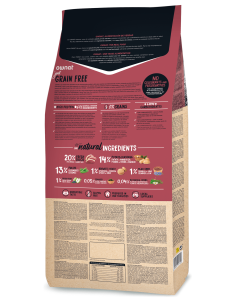 Натурална суха храна Ownat Adult Grain Free DUCK БЕЗ зърнени култури за пораснали кучета от всички породи, с патешко месо, яб 2