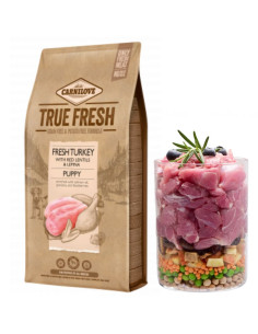 Ултра премиум суха храна за подрастващи кучета Carnilove TRUE FRESH Turkey for Puppy със 60- истинско, прясно пуешко месо, об