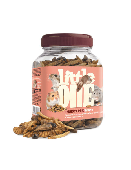 Little ONE insect mix – Лакомство за гризачи с насекоми 75гр. 75 гр.