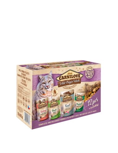 Carnilove cat pouch MULTIPACK 12x85gr