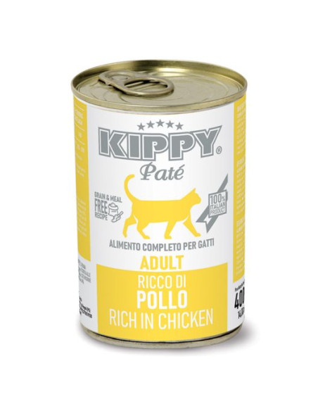 KIPPY Pate Chicken (CAT) – Консервирана храна за котки с пилешко 400гр. 0.400 кг.