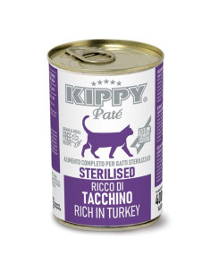 KIPPY Pate Turkey (CAT Sterilised) – Консервирана храна за котки с пуйка 400гр. 0.400 кг.