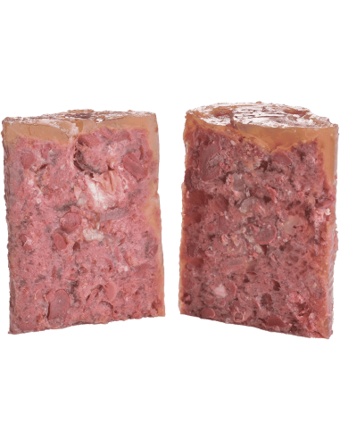 BRIT PATÉ - MEAT – CHICKEN – консервирана храна за кучета с 28- прясно пилешко месо и 22- телешко 0.400 кг.