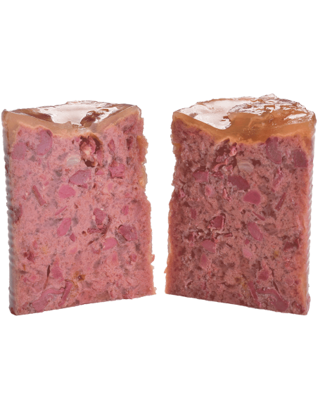 BRIT PATÉ - MEAT DUCK- консервирана храна за кучета с 27- прясно патешко месо и 23- пилешко месо 0.800 кг.