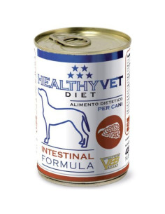 Консервирана кучешка храна HEALTHYVET DIET INTESTINAL за добро храносмилане 0.400 кг.