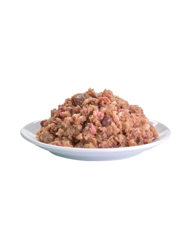 Холистична консервирана храна за кучета Brit Fresh Fish with Pumpkin с 44- прясна риба, 23- пилешко и 6- тиква 0.400 кг.