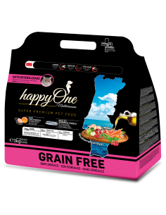 Средиземноморска храна HappyOne MEDITERRANEUM CAT Sardines за пораснали котки с пресни сардини, зехтин, сладък картоф, яйца и 2