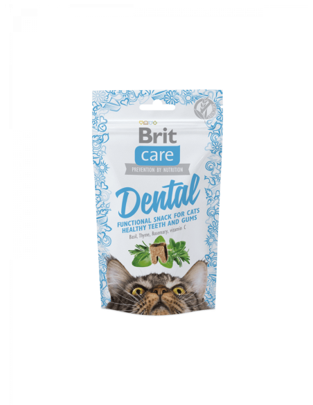 Brit Care Cat Snack Dental – дентално лакомство за котки 50 гр. 50 гр.